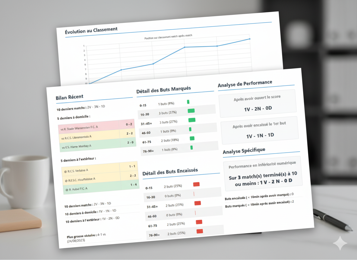 Fiche de club détaillée